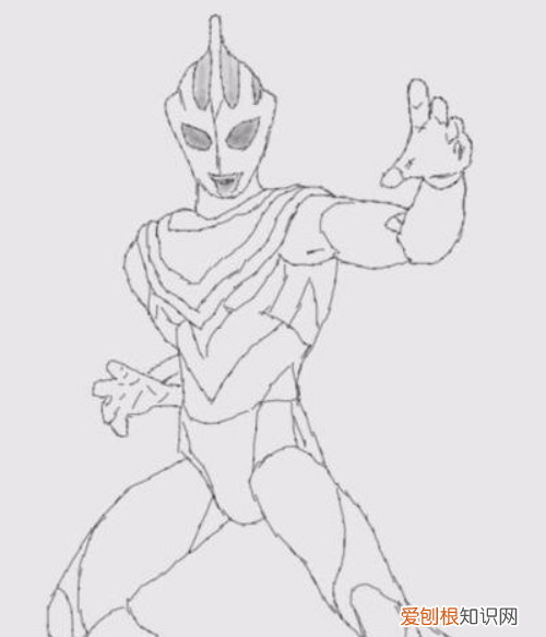 赛罗奥特曼怎么画,怎么画赛罗奥特曼