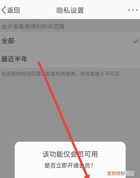微博如何设置半年可见,微博设置半年可见需要会员吗