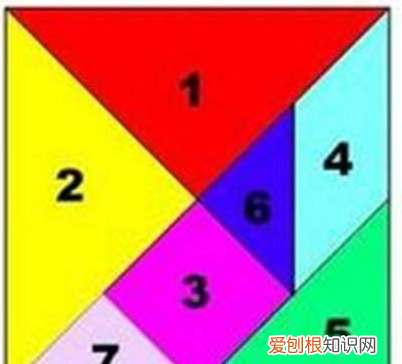 七巧板怎么弄长方形，如何用七巧板拼长方形图片