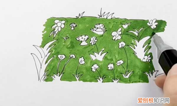 花园怎么画难度,美丽的花园怎么画