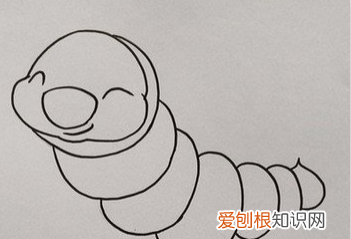 蚕怎么画,蚕的画法