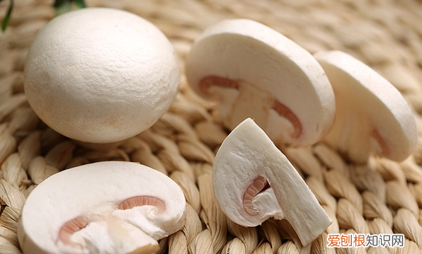 口蘑里面发黑了还能吃,口蘑里面一圈黑色能吃吗