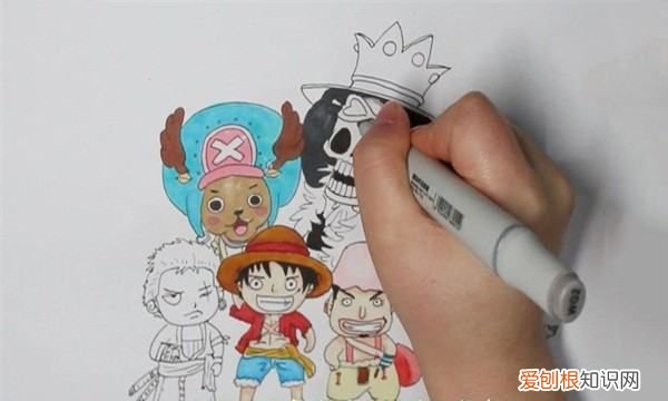 路飞怎么涂颜色，路飞草帽的颜色用颜料怎么调