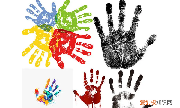 创作手印画怎么玩,手指印怎么画成小动物