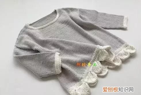 1到2岁宝宝毛线套头衫编织教程