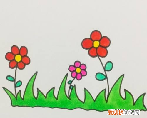 草怎么画简单又漂亮，草怎么画好看而又简单