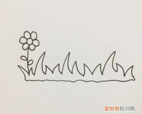 草怎么画简单又漂亮，草怎么画好看而又简单