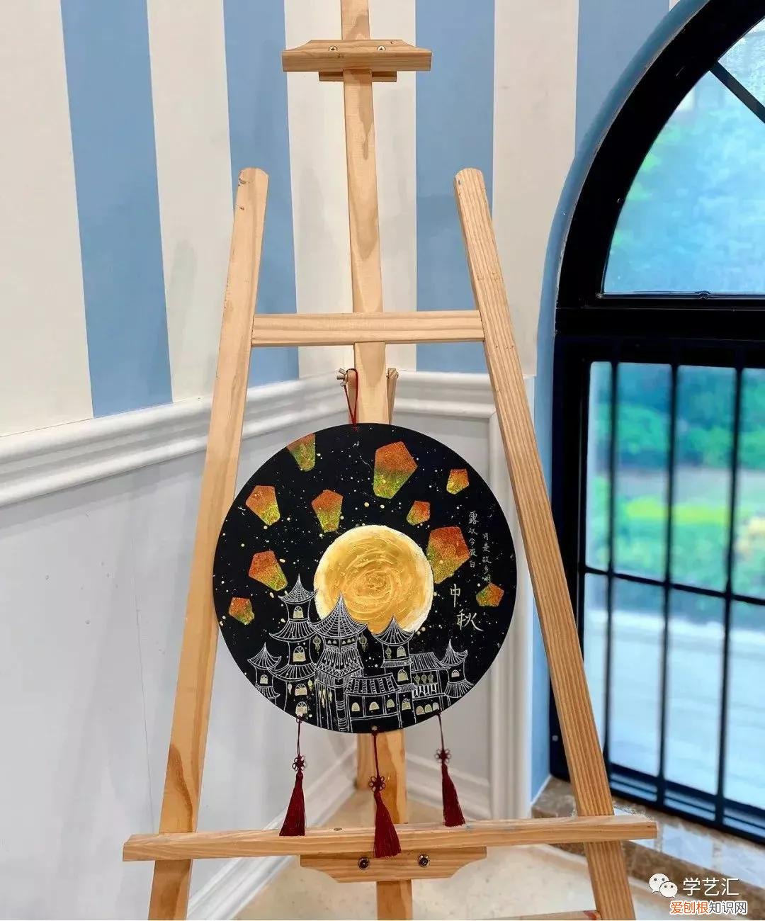 中秋节画画作品 简单