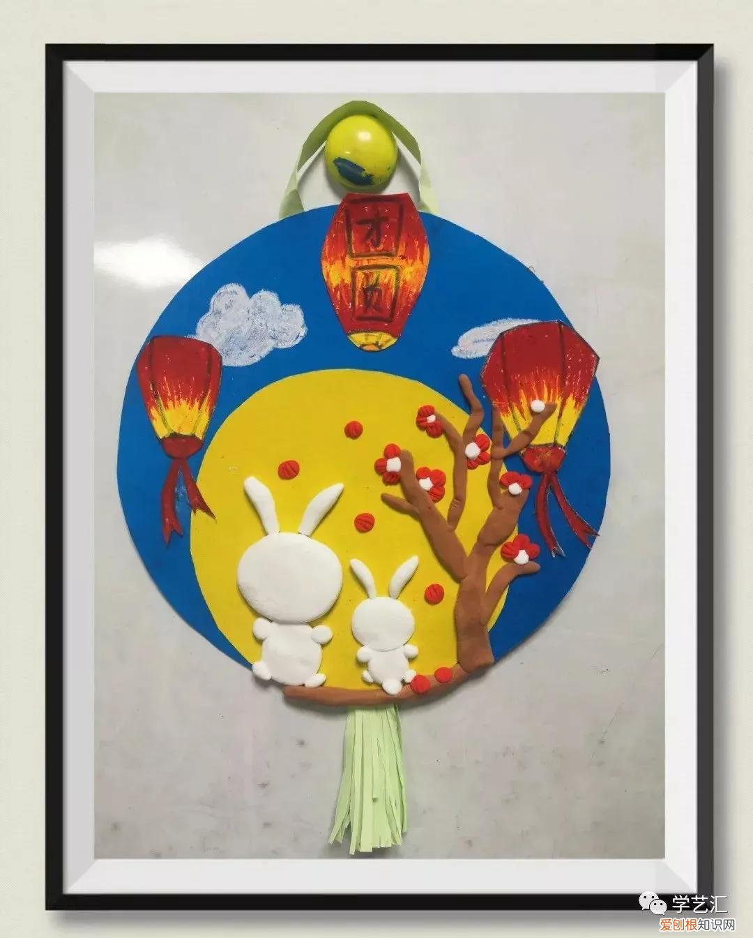 中秋节画画作品 简单