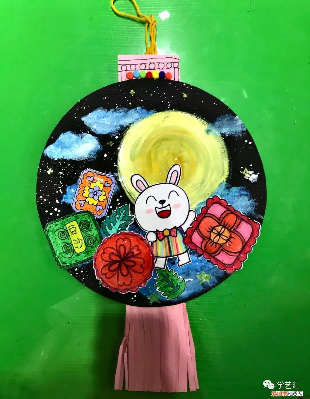 中秋节画画作品 简单