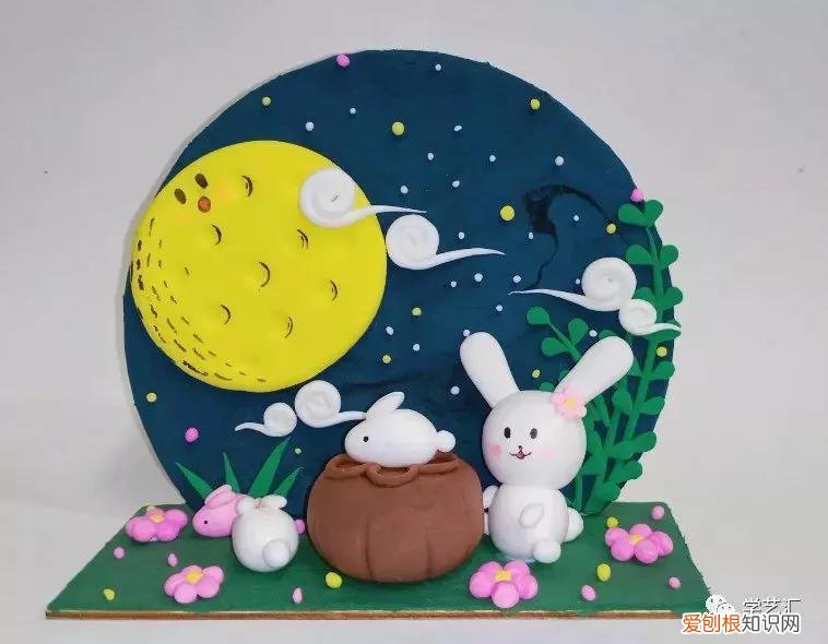 中秋节画画作品 简单