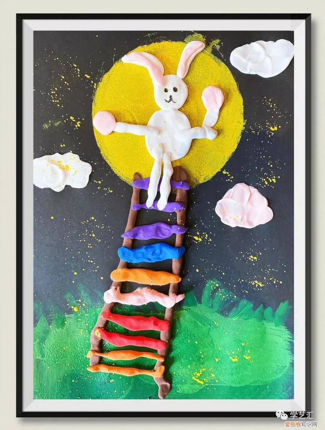 中秋节画画作品 简单