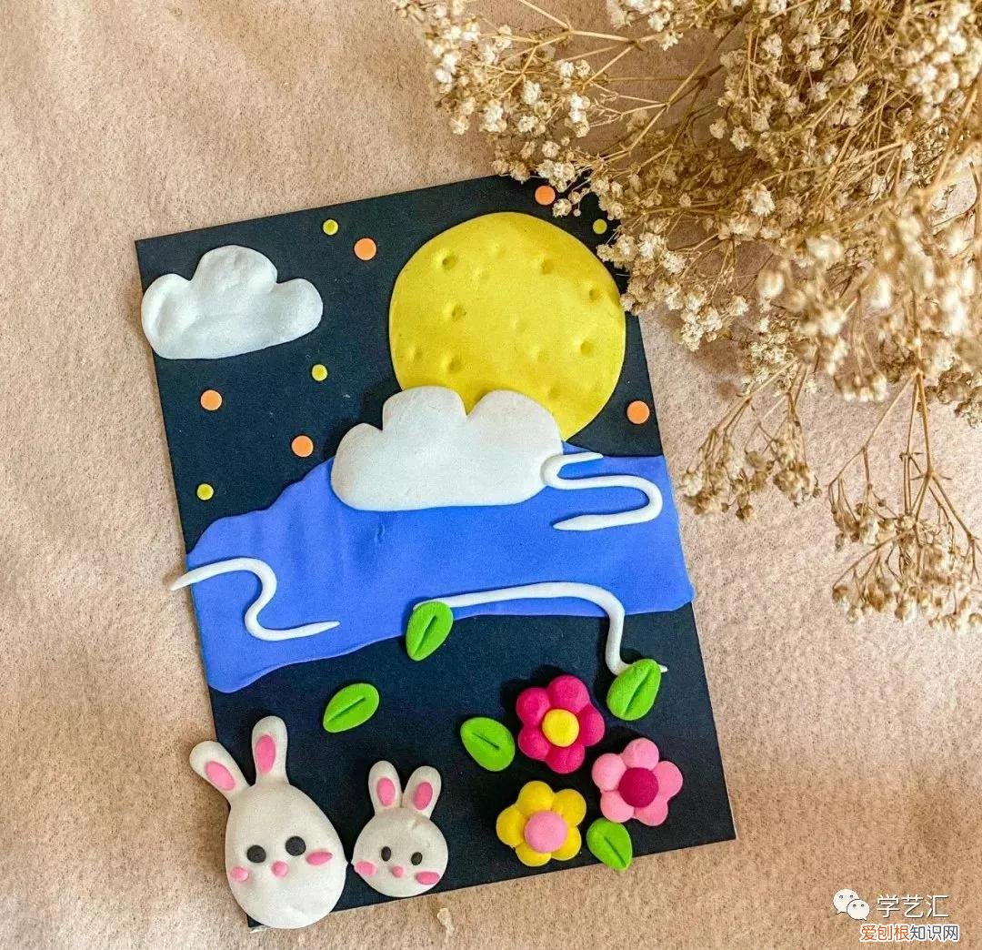 中秋节画画作品 简单
