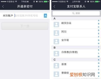 支付宝开通亲密付是什么意思 支付宝亲密付付钱有显示吗