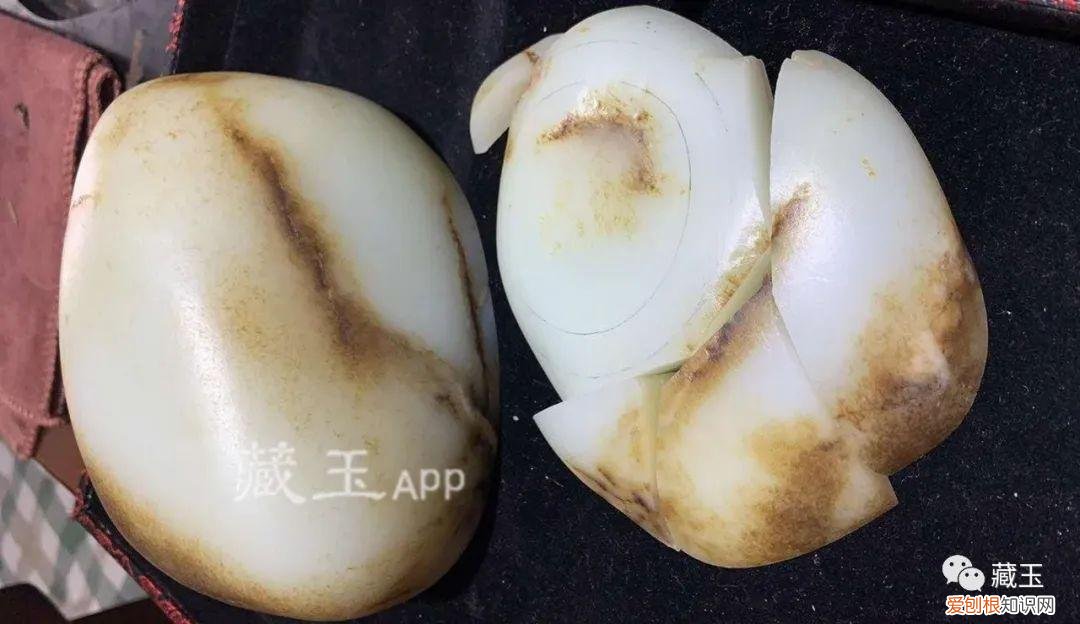 两个和田玉籽料玉镯的价格及图片，