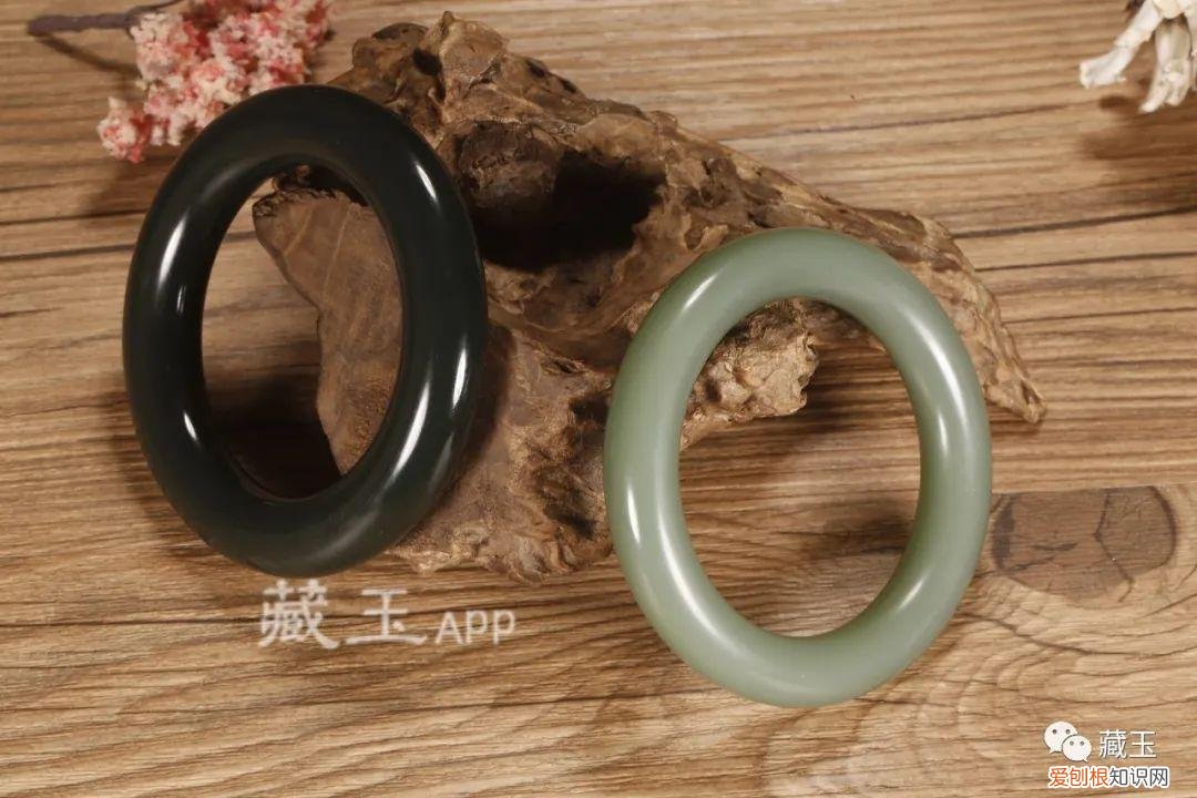 两个和田玉籽料玉镯的价格及图片，