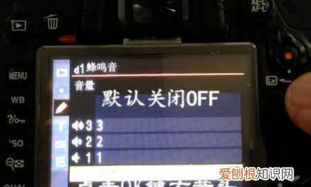 怎么调出单反相相机的对焦蜂鸣声