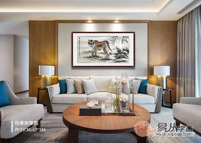 动物画作品大全图片简笔画，动物图力作 肖亚威老师动物国画 韵味别致典雅