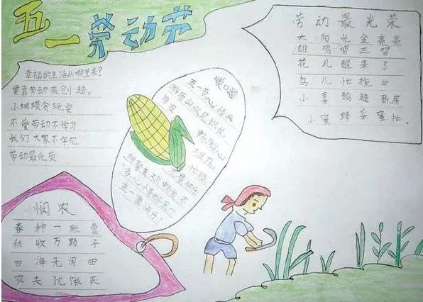 小学生手抄报图片大全没有字，小学手抄报精选！孩子一定能用到！