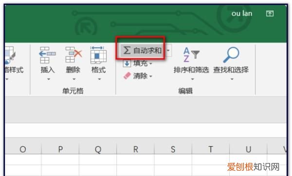 ctrl加什么键是求和，Excel表格怎么快速和