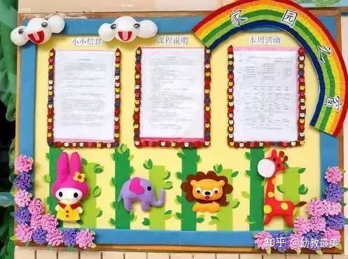 家园活动幼儿园,幼儿园开学家园布置,幼师们点击收藏!