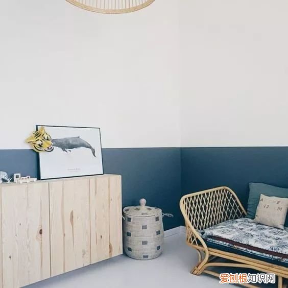 墙面刷成双拼两色,分分钟提升整体格调!,两色拼色墙