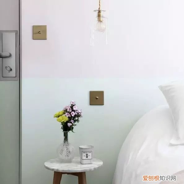 墙面刷成双拼两色,分分钟提升整体格调!,两色拼色墙