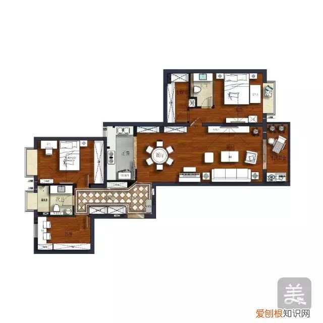 传统的北欧家装，玄关挂画很特别，空间氛围很温馨！，玄关画北欧风