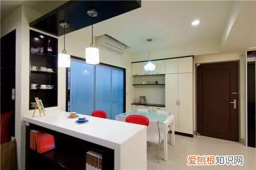 玄关隔断做成吧台简直太棒了，营造小资情调全靠它！，玄关吧台隔断效果图