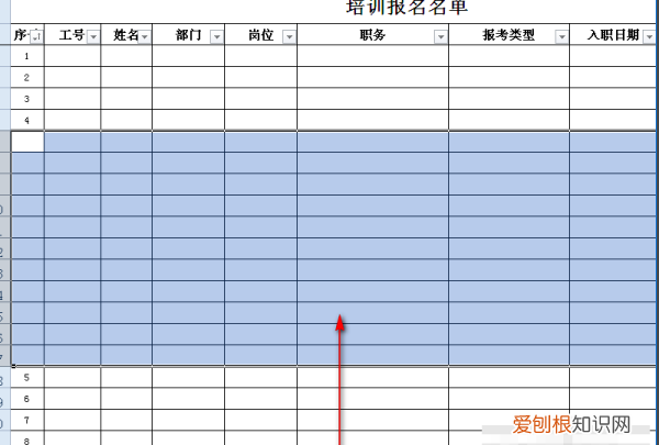 Excel怎么样批量插入行或列