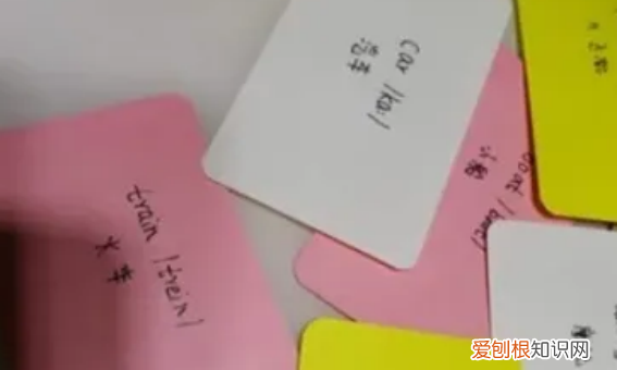英语单词卡片怎么做，英语卡片怎么做好看简单四年级