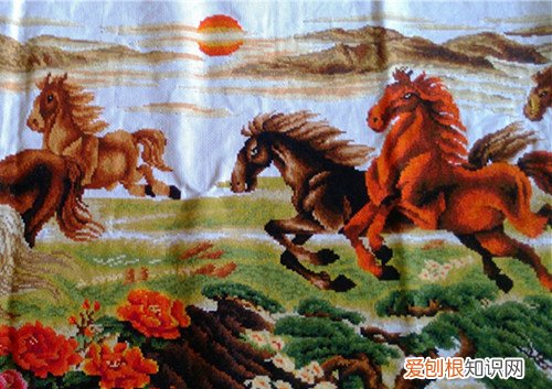 十字绣八骏图挂哪个地方好 家中挂八骏图要注意什么