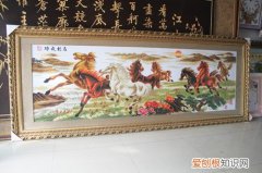 十字绣八骏图挂哪个地方好 家中挂八骏图要注意什么
