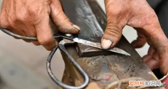 该怎么磨剪刀，手工磨剪刀的正确方法视频