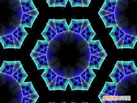 万花筒图片 手工制作万花筒过程