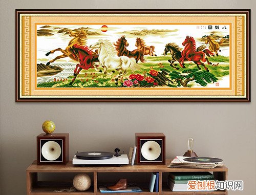 八骏图十字绣成品价是多少什么图案的八骏图十字绣好看