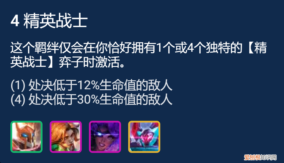 云顶之弈精英战士阵容推荐 云顶之弈精英战士阵容推荐