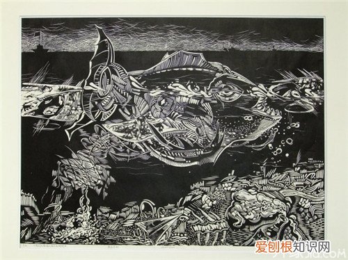 【黑白木刻作品】黑白木刻的制作过程，黑白木刻艺术