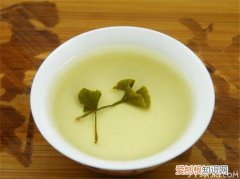 银杏叶茶药用价值高 防治心脑血管疾病有奇效