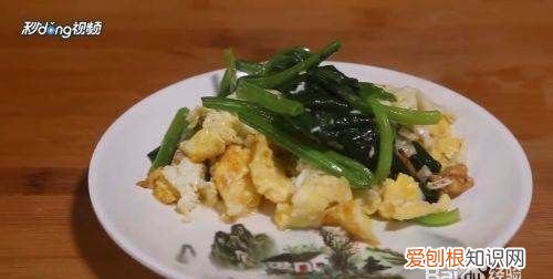 菠菜炒鸡蛋的做法，菠菜炒鸡蛋怎么炒好吃