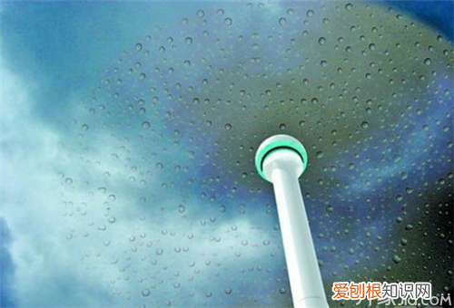 空气雨伞原理 只有伞柄的雨天神器你见过吗