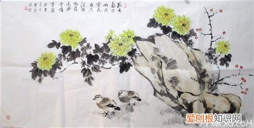 国画菊花寓意 菊花的含义你知道多少个