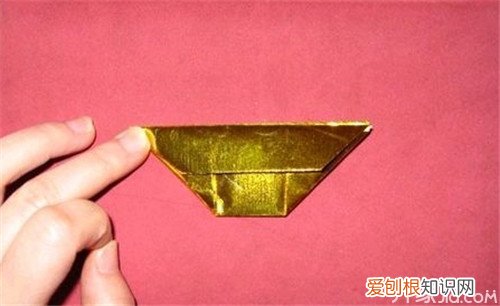 折纸DIY金元宝的折法图解