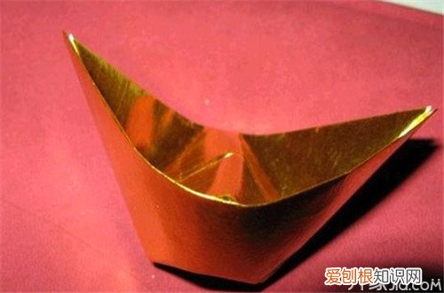 折纸DIY金元宝的折法图解