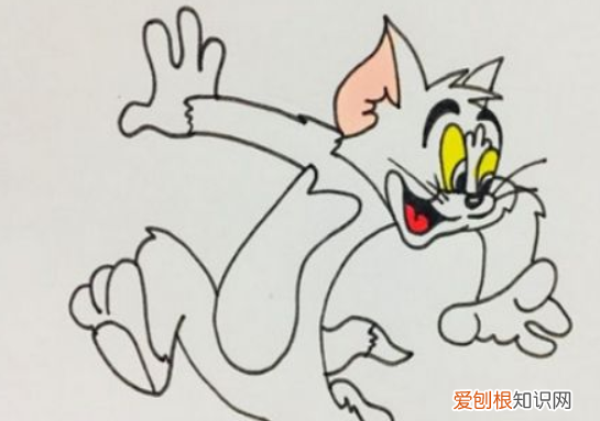 汤姆和杰瑞怎么画，汤姆怎么画简单又可爱