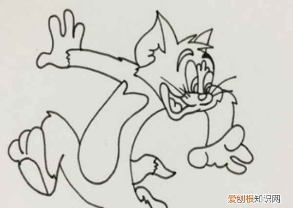 汤姆和杰瑞怎么画，汤姆怎么画简单又可爱