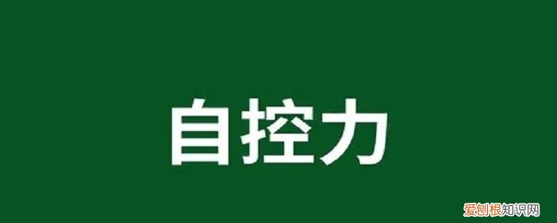 如何提高自控力和自制力 如何提高自控力