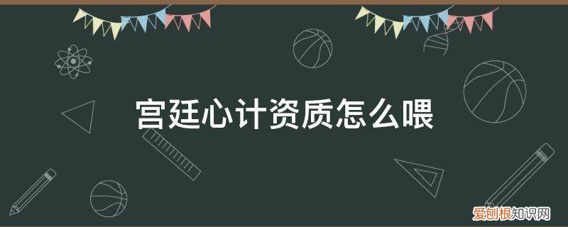 宫廷心计随从资质加点 宫廷心计资质怎么喂