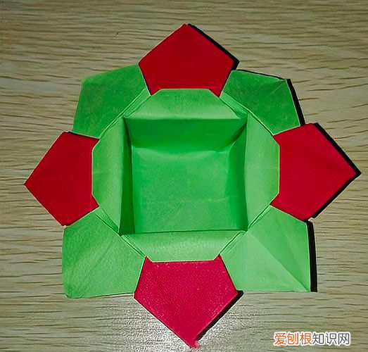 怎么叠花篮，小花篮手工折纸方法