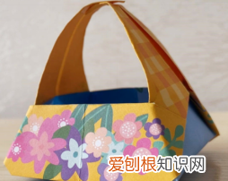 怎么叠花篮，小花篮手工折纸方法